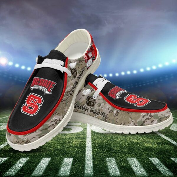 Tubopro NC State Wolfpack Personalized Hey Dude Shoes For Men And Women