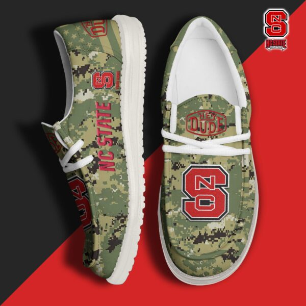 Tubopro NC State Wolfpack Personalized Hey Dude Shoes For Men And Women