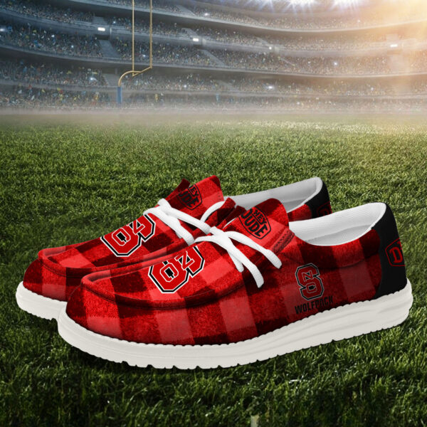 Tubopro NC State Wolfpack Personalized Hey Dude Shoes For Men And Women - Image 3