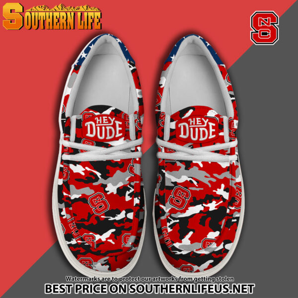 Tubopro NC State Wolfpack Personalized Hey Dude Shoes For Men And Women
