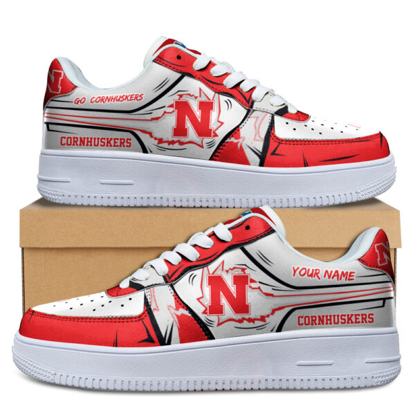Tubopro Nebraska Cornhuskers Air Low-Top Sneakers Shoes For Men And Women