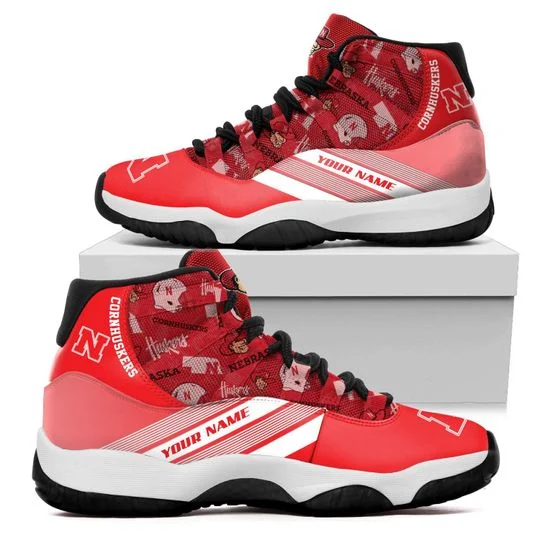 Tubopro Nebraska Cornhuskers AJ13 Sneakers Shoes For Men And Women