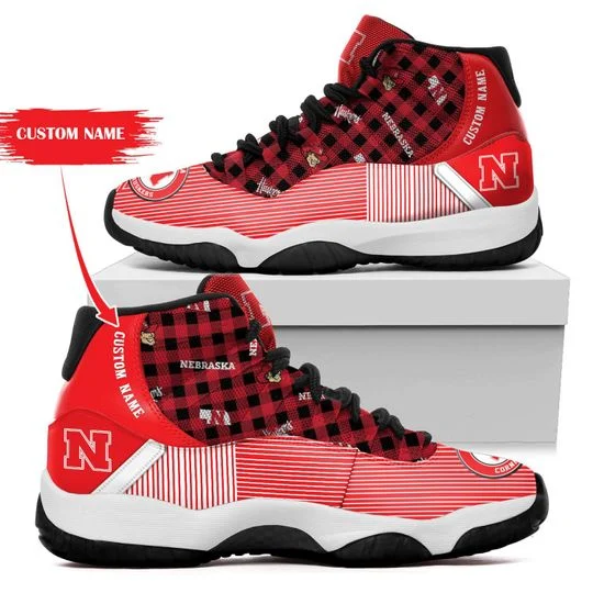 Tubopro Nebraska Cornhuskers AJ13 Sneakers Shoes For Men And Women