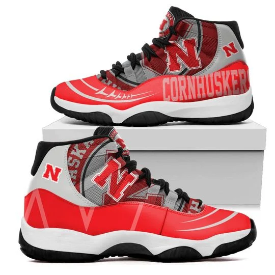 Tubopro Nebraska Cornhuskers AJ13 Sneakers Shoes For Men And Women