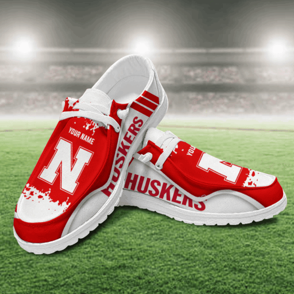 Tubopro Nebraska Cornhuskers Hey Dude Shoes For Men And Women