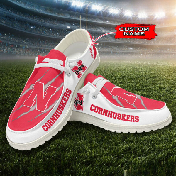 Tubopro Nebraska Cornhuskers Hey Dude Shoes For Men And Women