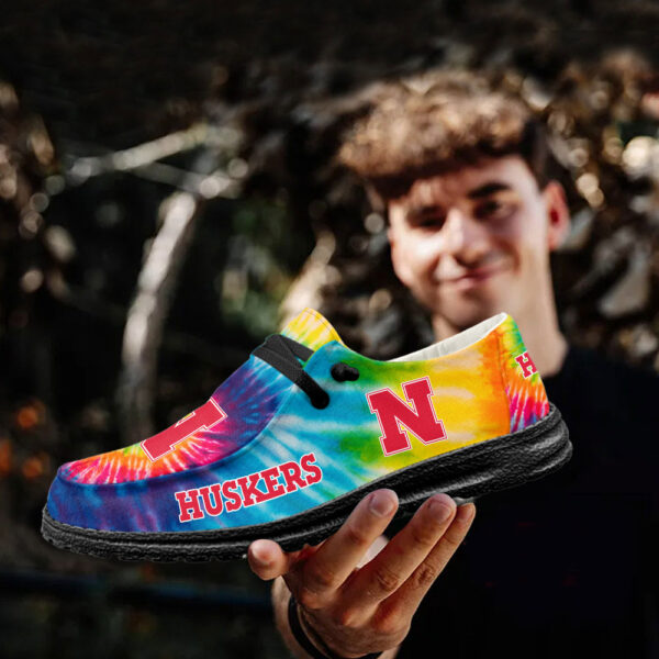 Tubopro Nebraska Cornhuskers Hey Dude Shoes For Men And Women - Image 7