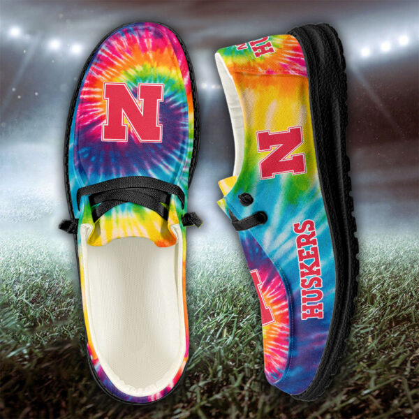 Tubopro Nebraska Cornhuskers Hey Dude Shoes For Men And Women - Image 5