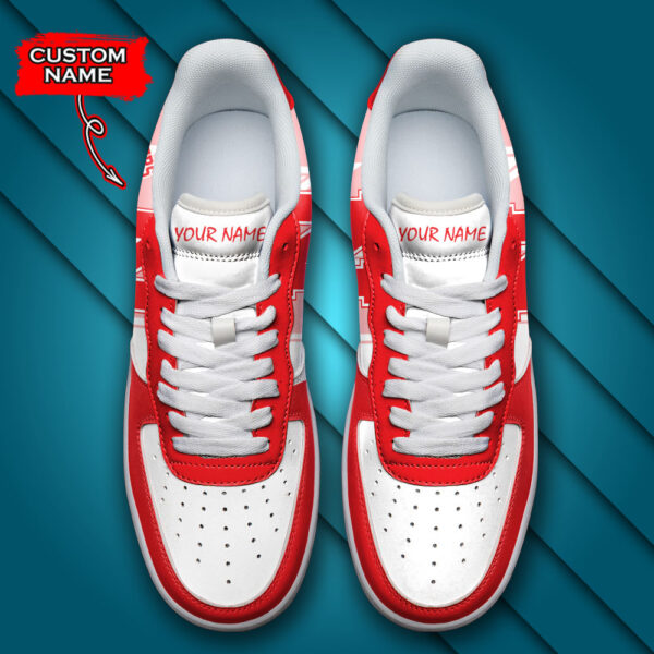Tubopro Nebraska Cornhuskers NCAA Air Low-Top Sneakers Shoes For Men And Women - Image 4