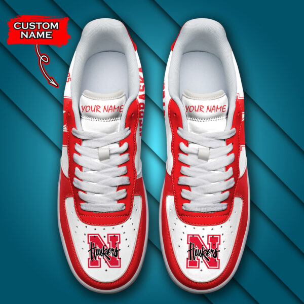 Tubopro Nebraska Cornhuskers NCAA Air Low-Top Sneakers Shoes For Men And Women - Image 4