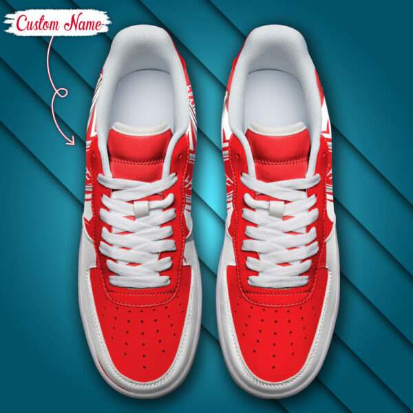 Tubopro Nebraska Cornhuskers NCAA Air Low-Top Sneakers Shoes For Men And Women - Image 5