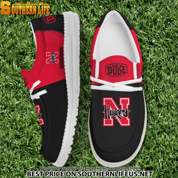 Tubopro Nebraska Cornhuskers Personalized Hey Dude Shoes For Men And Women