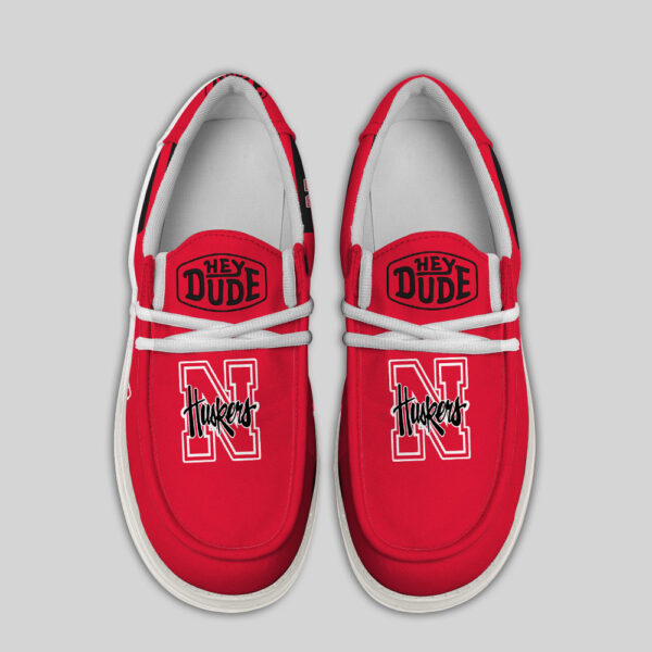 Tubopro Nebraska Cornhuskers Personalized Hey Dude Shoes For Men And Women - Image 4