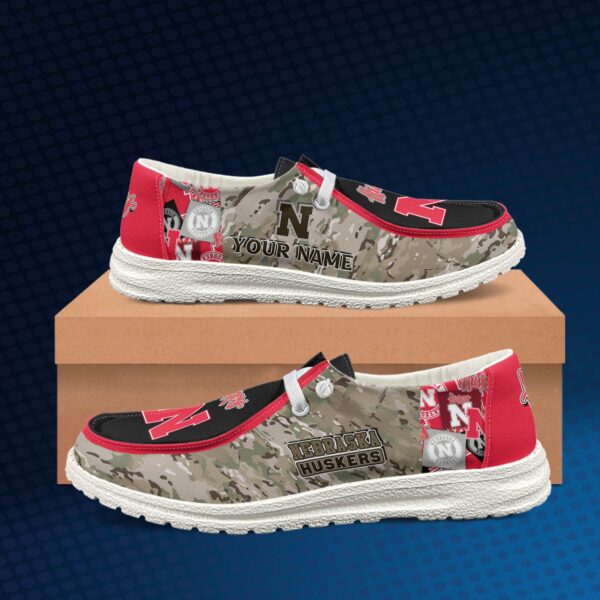 Tubopro Nebraska Cornhuskers Personalized Hey Dude Shoes For Men And Women - Image 2