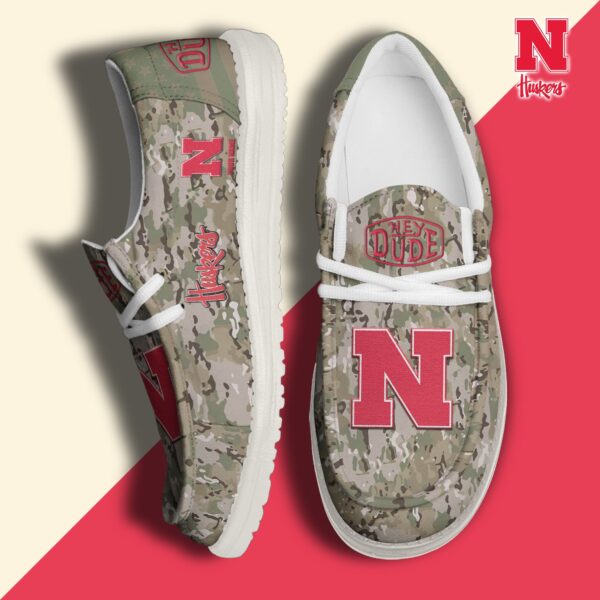 Tubopro Nebraska Cornhuskers Personalized Hey Dude Shoes For Men And Women