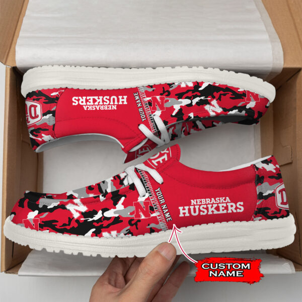 Tubopro Nebraska Cornhuskers Personalized Hey Dude Shoes For Men And Women - Image 2