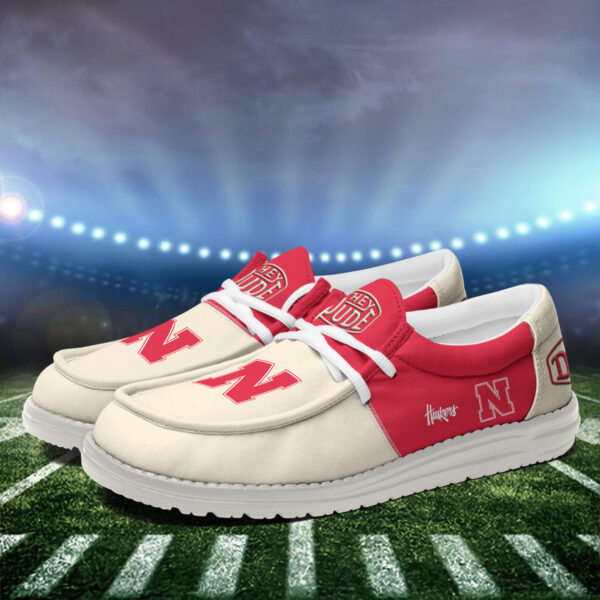 Tubopro Nebraska Cornhuskers Personalized Hey Dude Shoes For Men And Women - Image 4