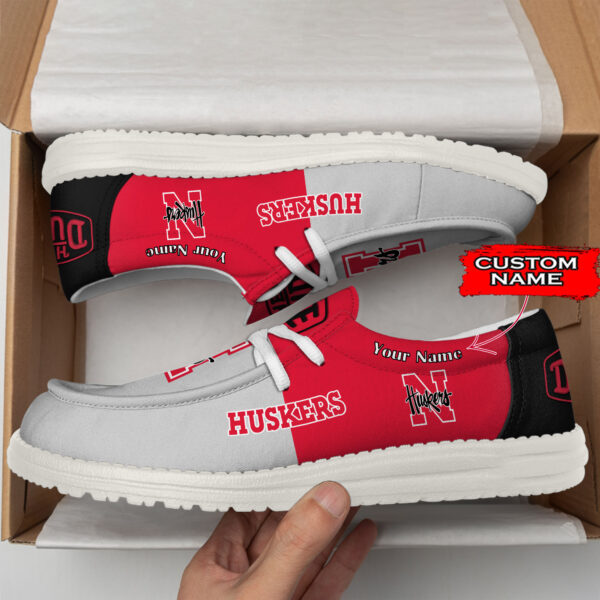 Tubopro Nebraska Cornhuskers Personalized Hey Dude Shoes For Men And Women - Image 3