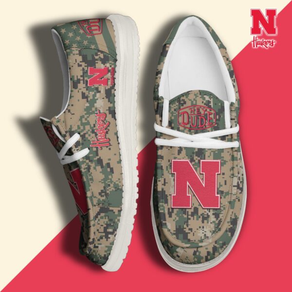Tubopro Nebraska Cornhuskers Personalized Hey Dude Shoes For Men And Women