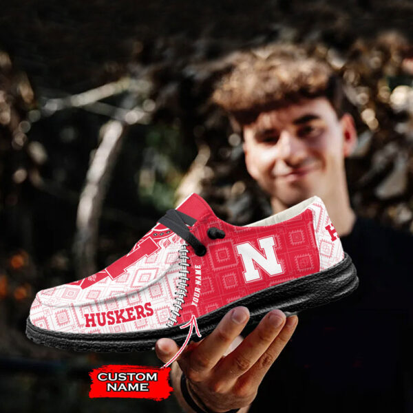 Tubopro Nebraska Cornhuskers Personalized Hey Dude Shoes For Men And Women - Image 2