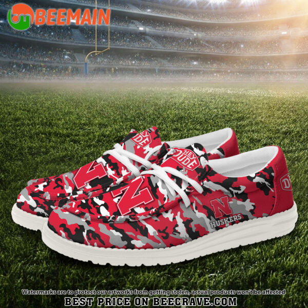 Tubopro Nebraska Cornhuskers Personalized Hey Dude Shoes For Men And Women - Image 2