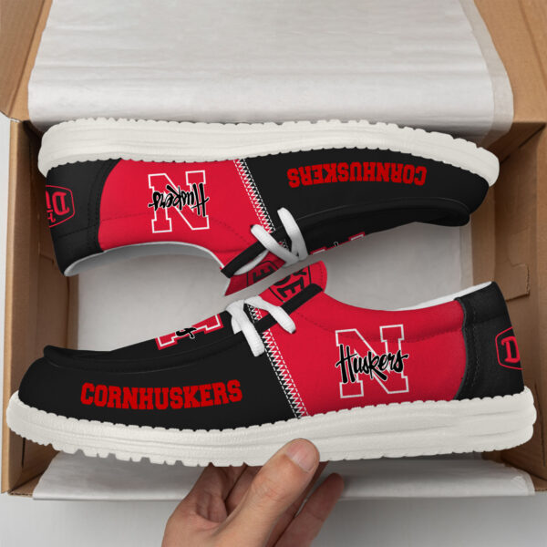 Tubopro Nebraska Cornhuskers Personalized Hey Dude Shoes For Men And Women - Image 2