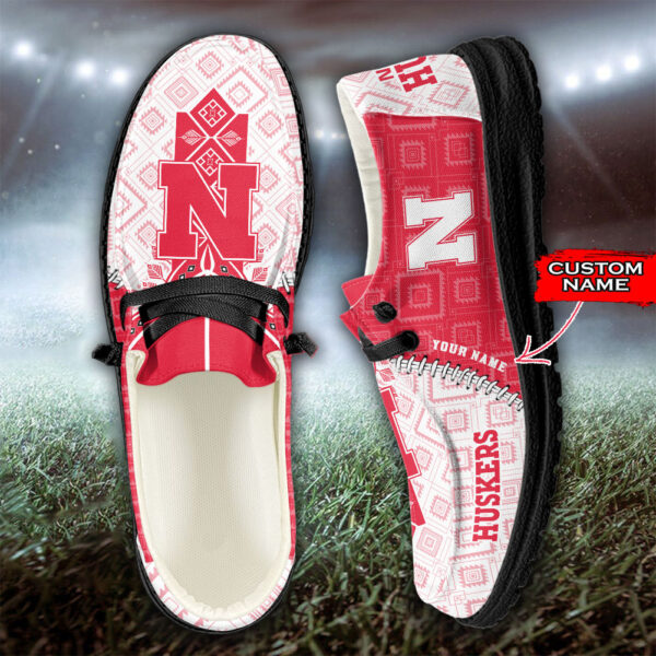 Tubopro Nebraska Cornhuskers Personalized Hey Dude Shoes For Men And Women - Image 3