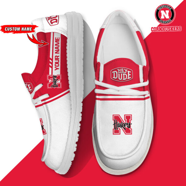 Tubopro Nebraska Cornhuskers Personalized Hey Dude Shoes For Men And Women