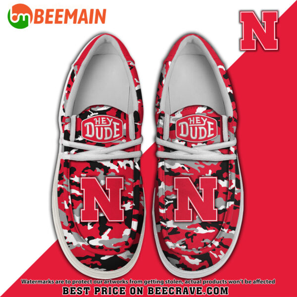 Tubopro Nebraska Cornhuskers Personalized Hey Dude Shoes For Men And Women