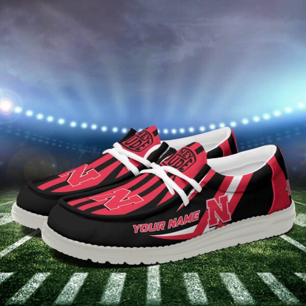 Tubopro Nebraska Cornhuskers Personalized Hey Dude Shoes For Men And Women - Image 3