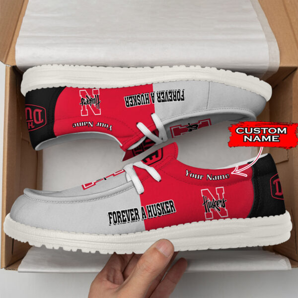 Tubopro Nebraska Cornhuskers Personalized Hey Dude Shoes For Men And Women - Image 2