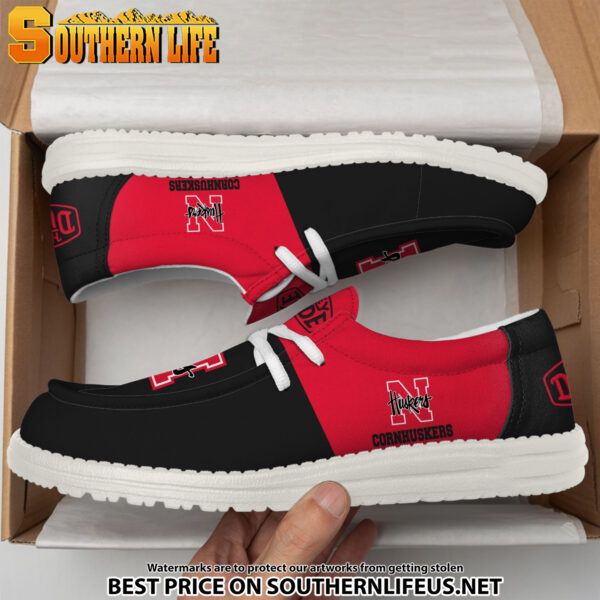 Tubopro Nebraska Cornhuskers Personalized Hey Dude Shoes For Men And Women - Image 3