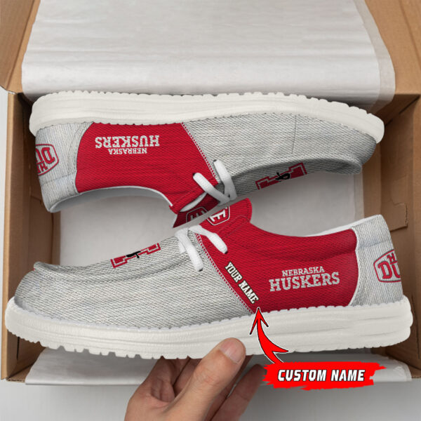 Tubopro Nebraska Cornhuskers Personalized Hey Dude Shoes For Men And Women - Image 2
