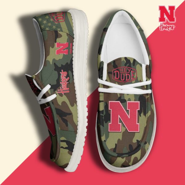 Tubopro Nebraska Cornhuskers Personalized Hey Dude Shoes For Men And Women