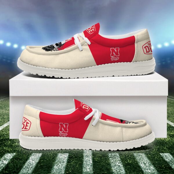 Tubopro Nebraska Cornhuskers Personalized Hey Dude Shoes For Men And Women - Image 4