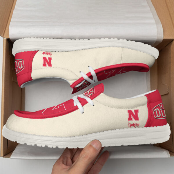 Tubopro Nebraska Cornhuskers Personalized Hey Dude Shoes For Men And Women - Image 2