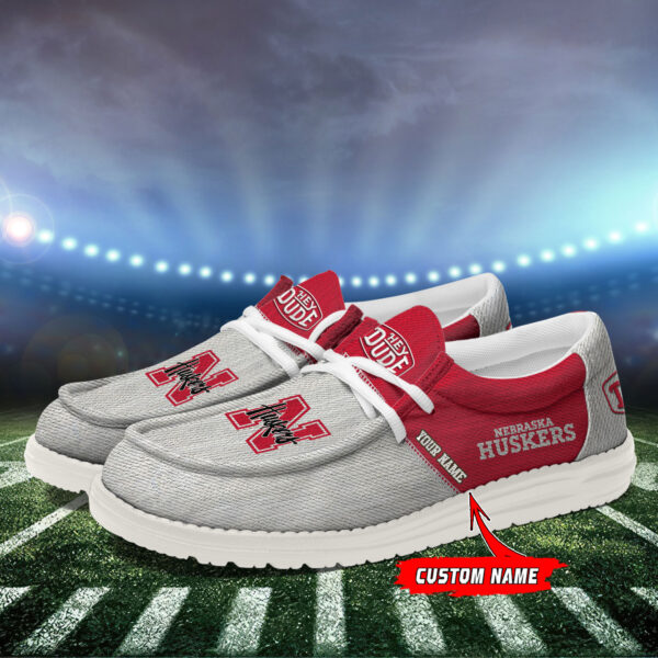 Tubopro Nebraska Cornhuskers Personalized Hey Dude Shoes For Men And Women - Image 3