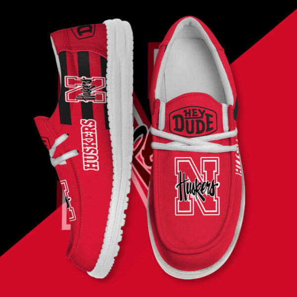 Tubopro Nebraska Cornhuskers Personalized Hey Dude Shoes For Men And Women