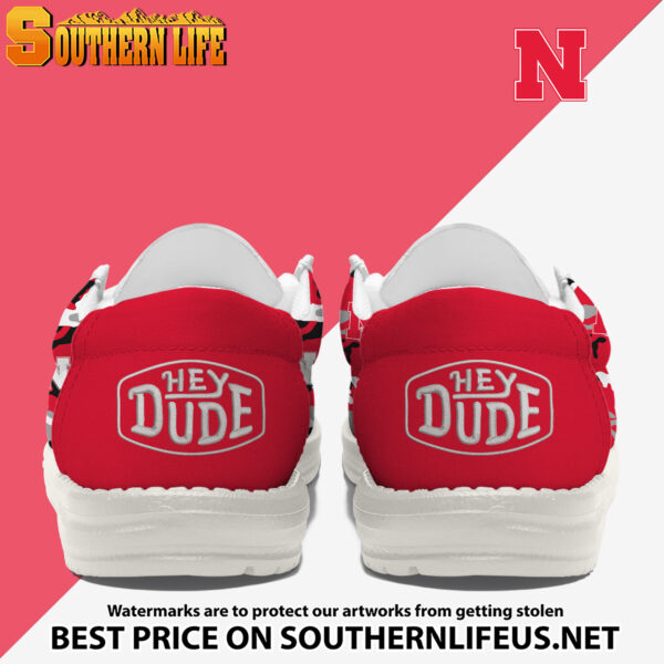 Tubopro Nebraska Cornhuskers Personalized Hey Dude Shoes For Men And Women - Image 3