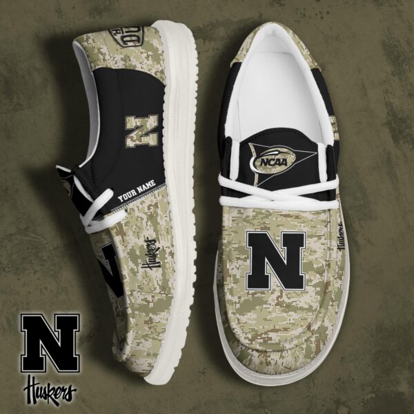 Tubopro Nebraska Cornhuskers Personalized Hey Dude Shoes For Men And Women