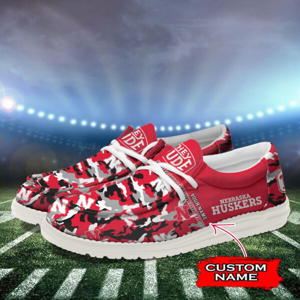 Tubopro Nebraska Cornhuskers Personalized Hey Dude Shoes For Men And Women - Image 3