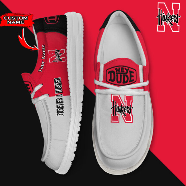 Tubopro Nebraska Cornhuskers Personalized Hey Dude Shoes For Men And Women