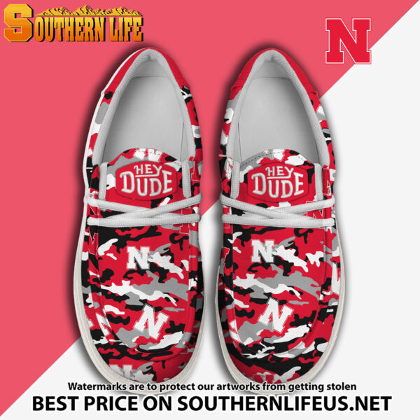 Tubopro Nebraska Cornhuskers Personalized Hey Dude Shoes For Men And Women