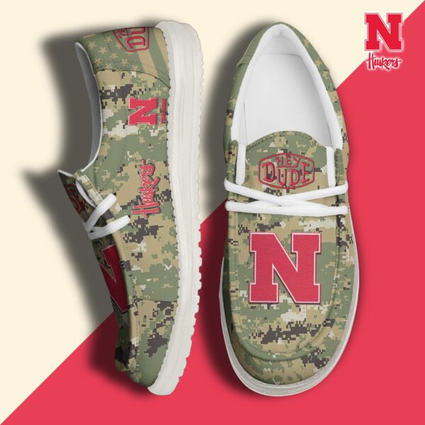 Tubopro Nebraska Cornhuskers Personalized Hey Dude Shoes For Men And Women