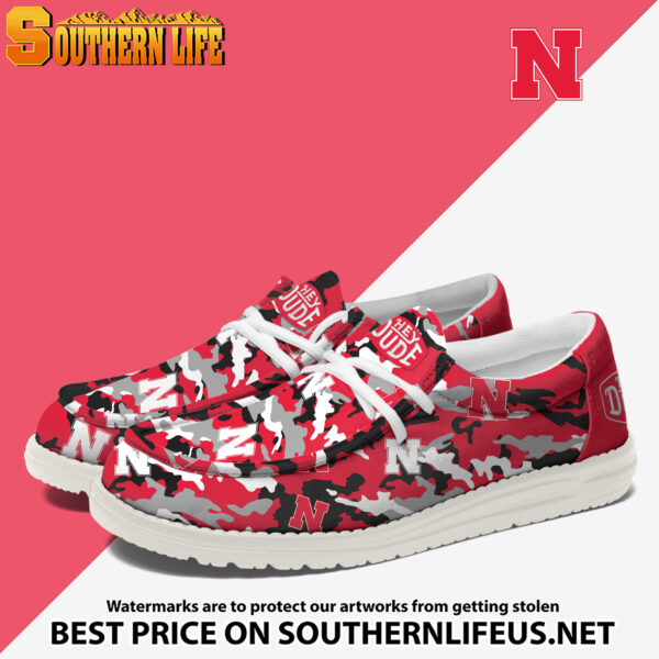 Tubopro Nebraska Cornhuskers Personalized Hey Dude Shoes For Men And Women - Image 2