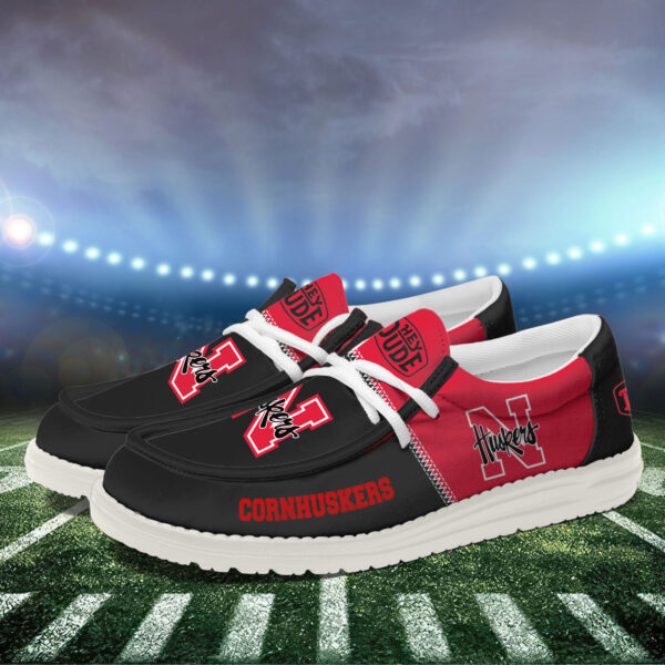 Tubopro Nebraska Cornhuskers Personalized Hey Dude Shoes For Men And Women - Image 3