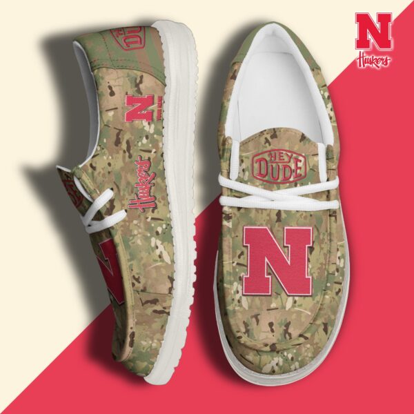 Tubopro Nebraska Cornhuskers Personalized Hey Dude Shoes For Men And Women
