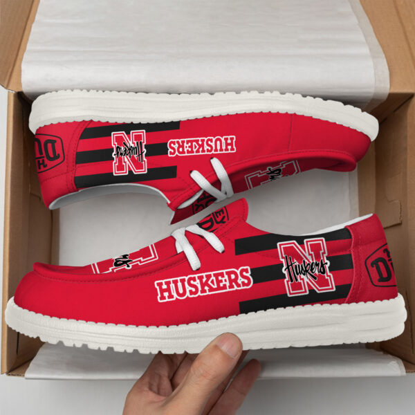 Tubopro Nebraska Cornhuskers Personalized Hey Dude Shoes For Men And Women - Image 3