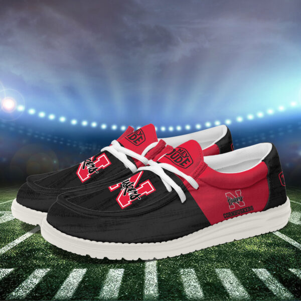 Tubopro Nebraska Cornhuskers Personalized Hey Dude Shoes For Men And Women - Image 3