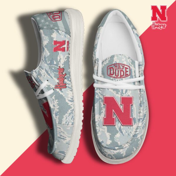 Tubopro Nebraska Cornhuskers Personalized Hey Dude Shoes For Men And Women